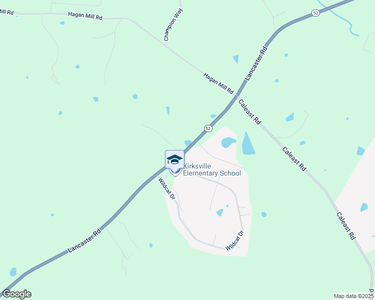 map of restaurants, bars, coffee shops, grocery stores, and more near 2399 Lancaster Road in Richmond