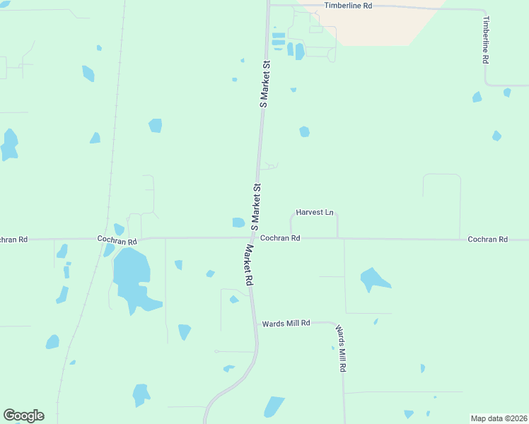 map of restaurants, bars, coffee shops, grocery stores, and more near 5101-6009 South Market Street in Marion