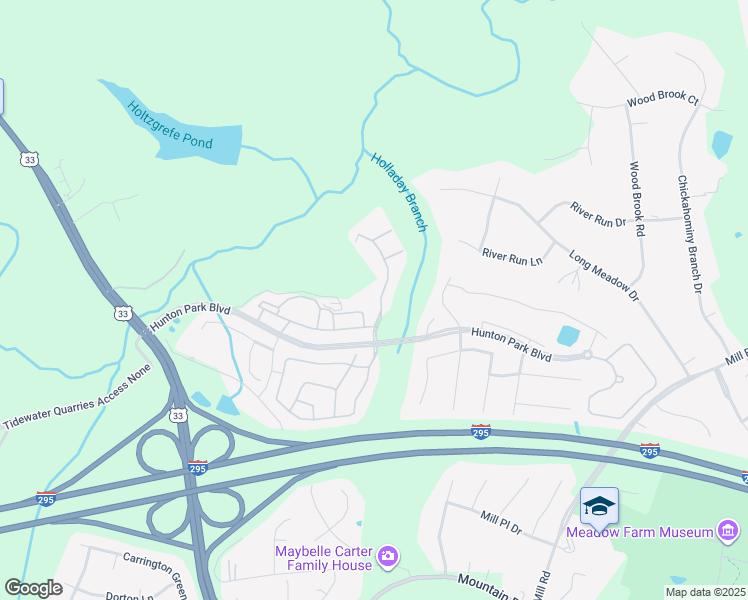 map of restaurants, bars, coffee shops, grocery stores, and more near 3123 Friars Walk Lane in Glen Allen