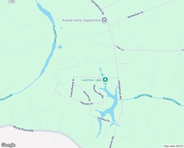 map of restaurants, bars, coffee shops, grocery stores, and more near 7272 Windermere Drive in Mechanicsville