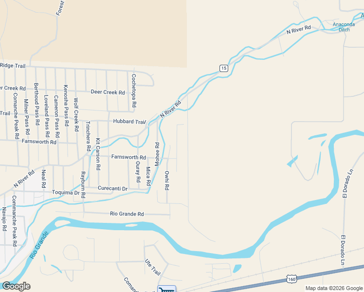 map of restaurants, bars, coffee shops, grocery stores, and more near 371 Pink Cloud Road in South Fork