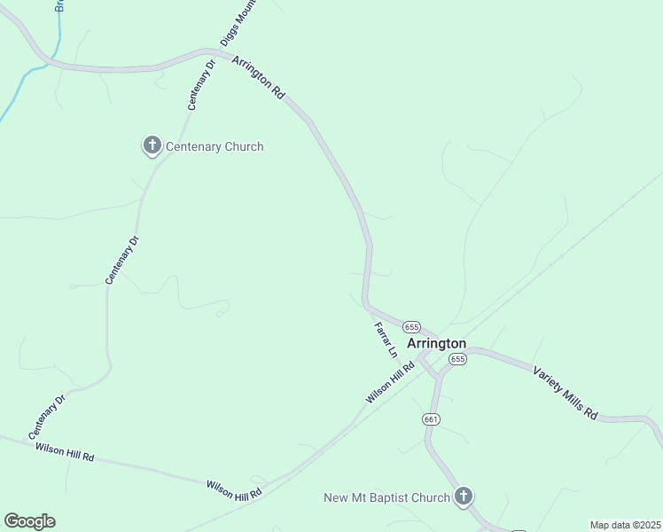 map of restaurants, bars, coffee shops, grocery stores, and more near in Arrington