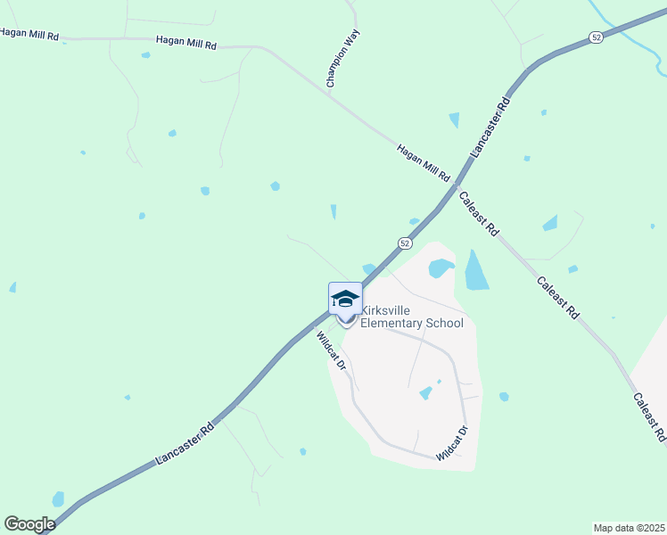map of restaurants, bars, coffee shops, grocery stores, and more near Cavalier Court in Madison County
