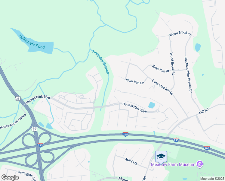 map of restaurants, bars, coffee shops, grocery stores, and more near 11465 Abbots Cross Lane in Glen Allen