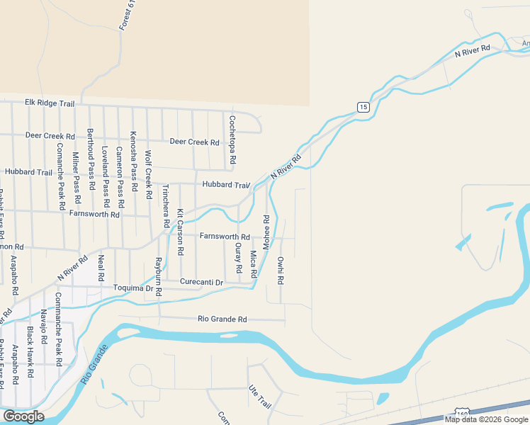 map of restaurants, bars, coffee shops, grocery stores, and more near 1309 Mohee Road in South Fork