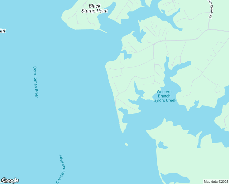 map of restaurants, bars, coffee shops, grocery stores, and more near 27 Wintergreen Lane in Weems