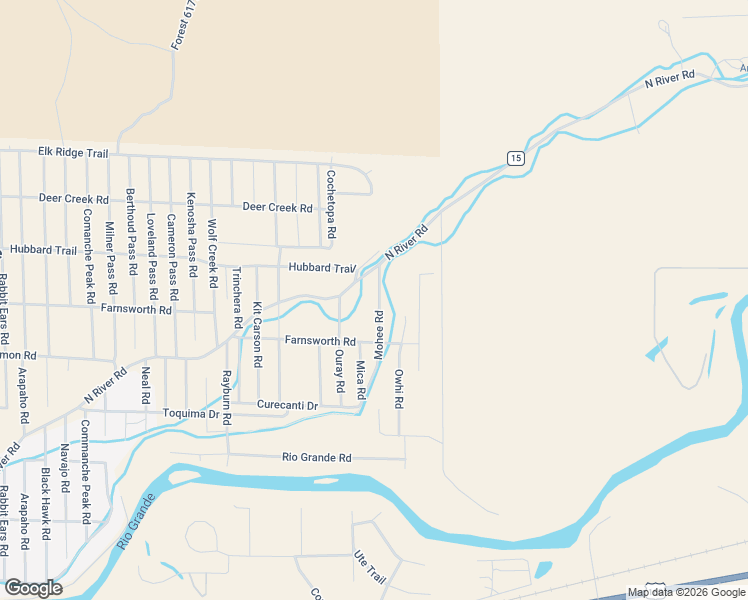 map of restaurants, bars, coffee shops, grocery stores, and more near 1309 Mohee Road in South Fork