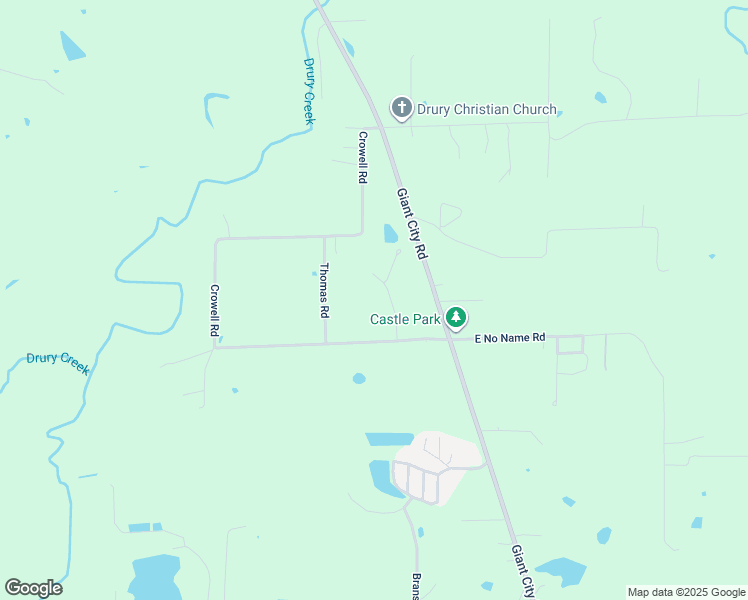 map of restaurants, bars, coffee shops, grocery stores, and more near 1-143 Holiday Trace Drive in Carbondale