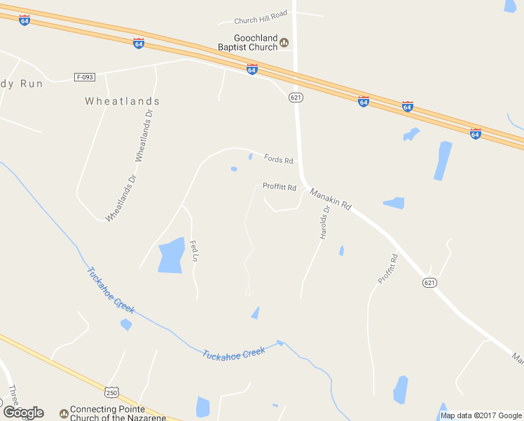 map of restaurants, bars, coffee shops, grocery stores, and more near 462 Massies Lane in Manakin-Sabot