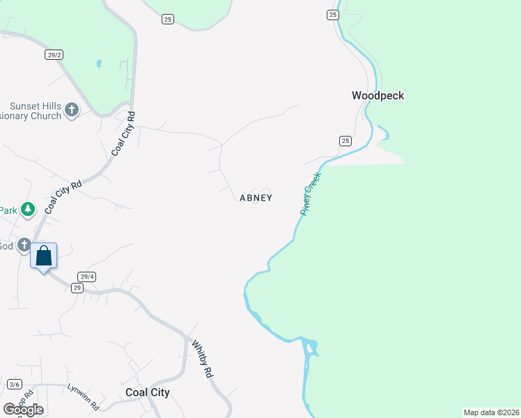 map of restaurants, bars, coffee shops, grocery stores, and more near 483 Abney Road in Coal City