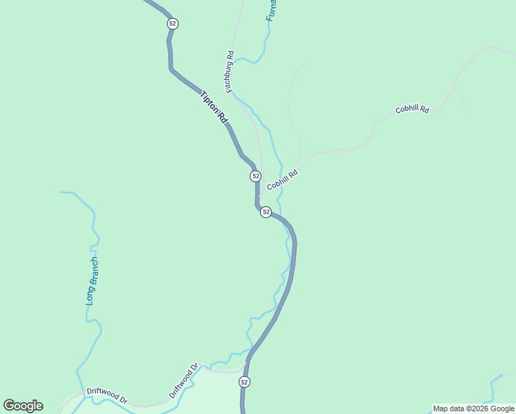 map of restaurants, bars, coffee shops, grocery stores, and more near Tipton Ridge Road in Ravenna