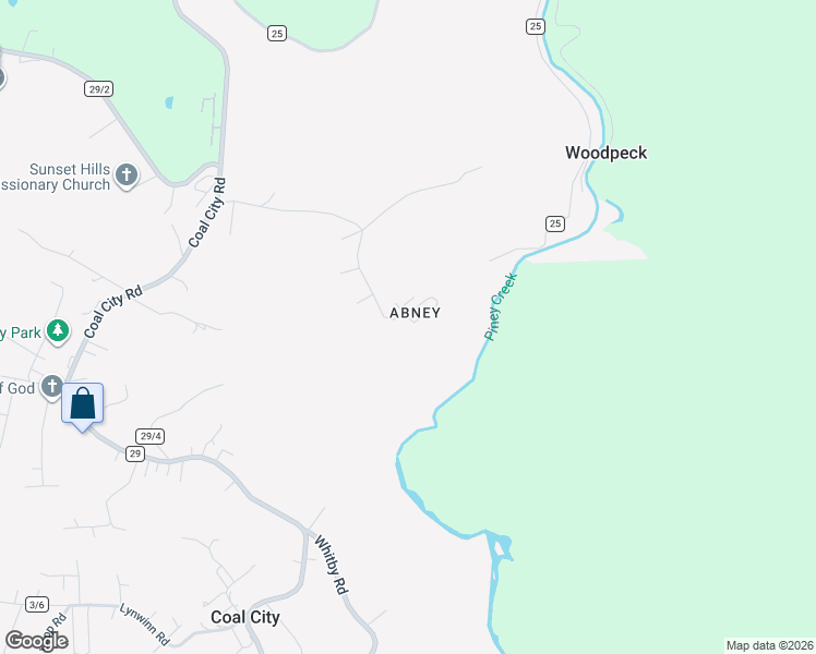 map of restaurants, bars, coffee shops, grocery stores, and more near 483 Abney Road in Beaver