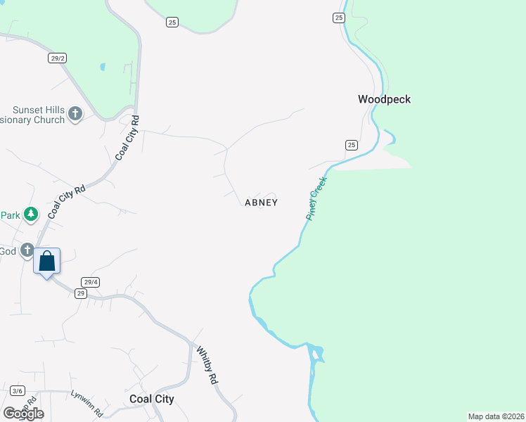 map of restaurants, bars, coffee shops, grocery stores, and more near 483 Abney Road in Coal City