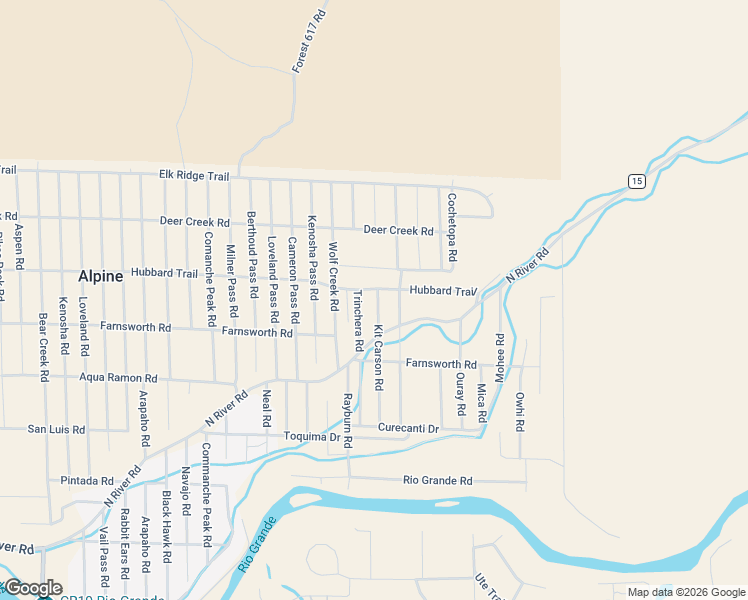 map of restaurants, bars, coffee shops, grocery stores, and more near 969 Hubbard Trail in South Fork