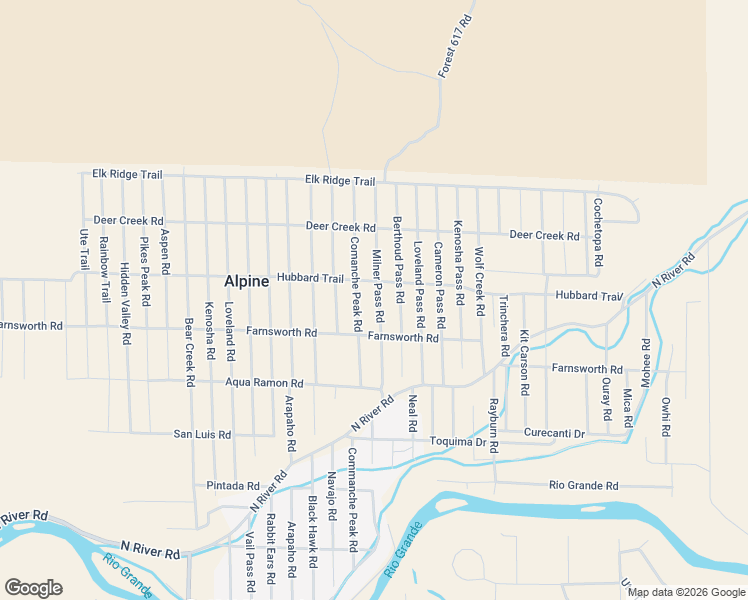 map of restaurants, bars, coffee shops, grocery stores, and more near 686 Hubbard Trail in South Fork