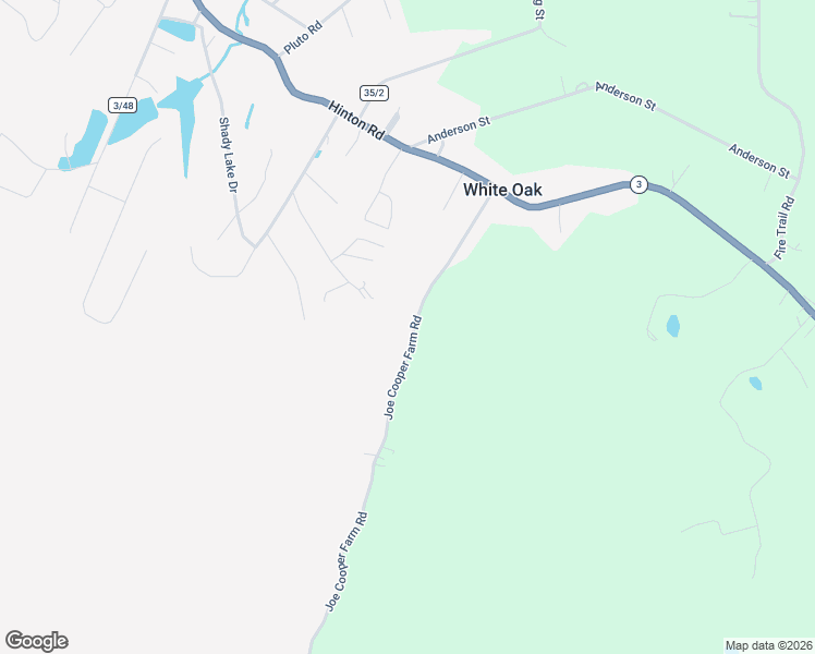 map of restaurants, bars, coffee shops, grocery stores, and more near 238 Joe Cooper Farm Road in White Oak