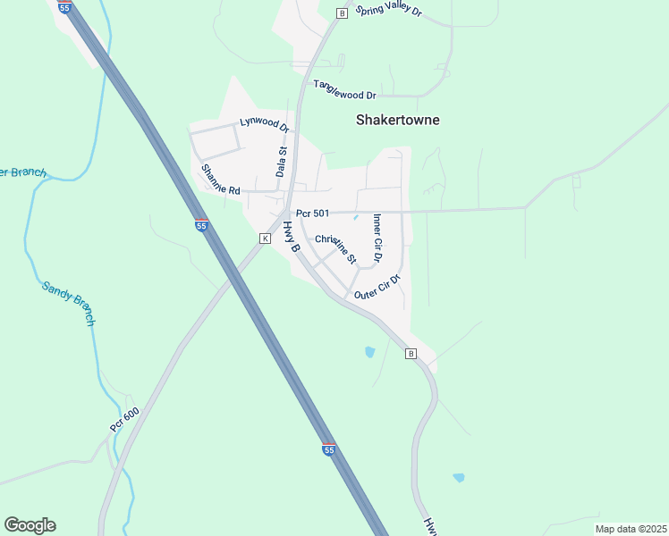 map of restaurants, bars, coffee shops, grocery stores, and more near 180 Outer Circle Drive in Perryville