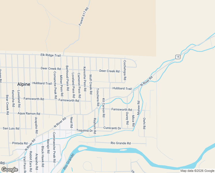 map of restaurants, bars, coffee shops, grocery stores, and more near 969 Hubbard Trail in South Fork