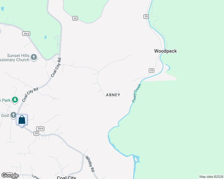 map of restaurants, bars, coffee shops, grocery stores, and more near 121 Daisy Ln in Beaver