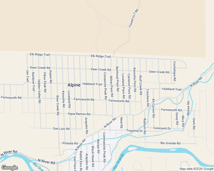 map of restaurants, bars, coffee shops, grocery stores, and more near 686 Hubbard Trail in South Fork