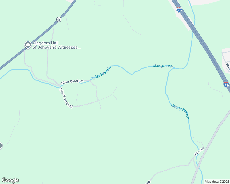 map of restaurants, bars, coffee shops, grocery stores, and more near 1095 Tyler Branch Road in Perryville