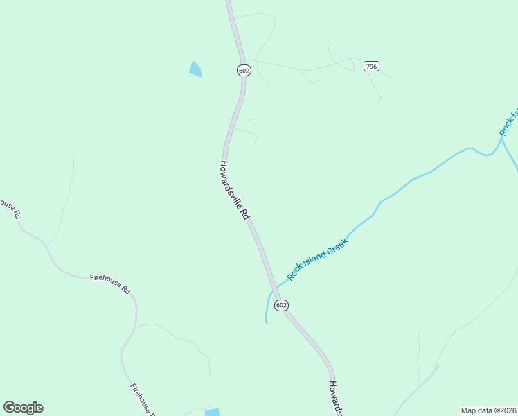 map of restaurants, bars, coffee shops, grocery stores, and more near Howardsville Road in Howardsville