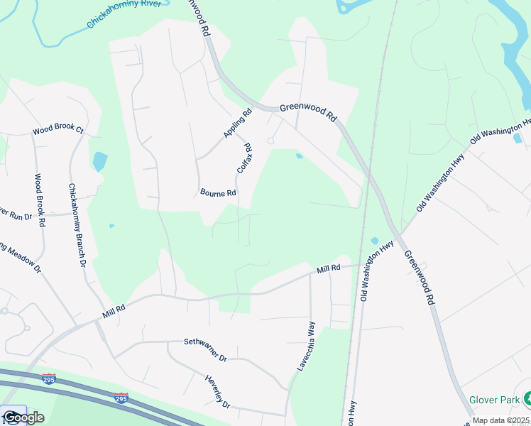 map of restaurants, bars, coffee shops, grocery stores, and more near 11393 Vesely Lane in Glen Allen