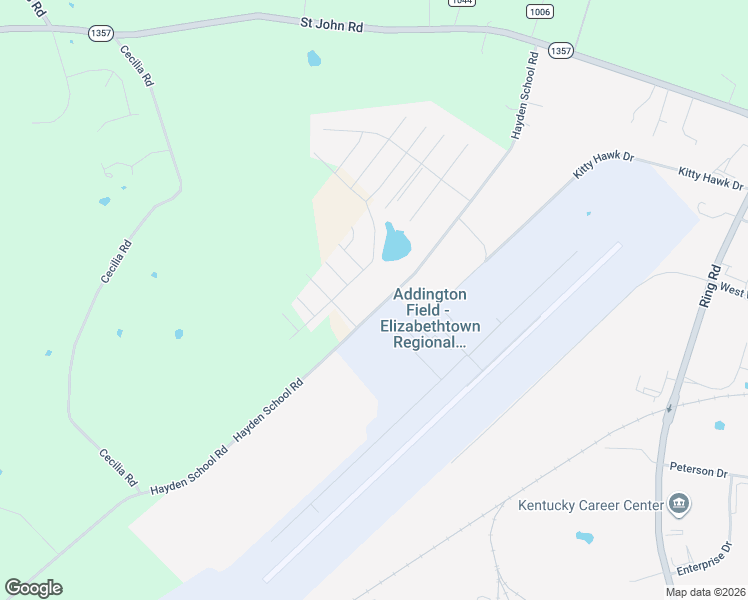 map of restaurants, bars, coffee shops, grocery stores, and more near 709 Hayden School Road in Elizabethtown