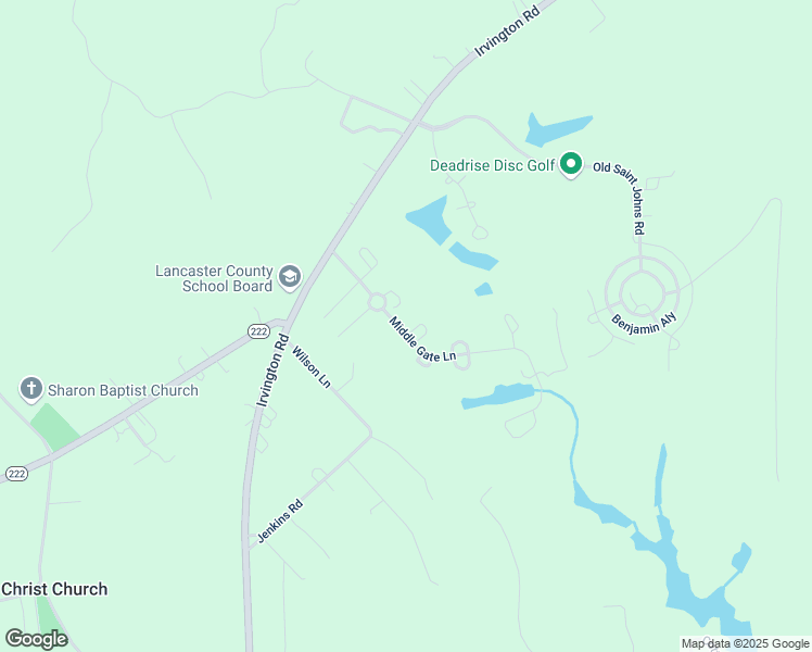 map of restaurants, bars, coffee shops, grocery stores, and more near 33 Mercers Way in Irvington