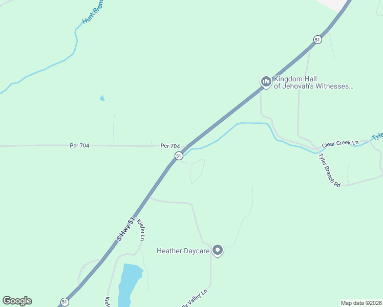 map of restaurants, bars, coffee shops, grocery stores, and more near 3121 Missouri 51 in Perryville