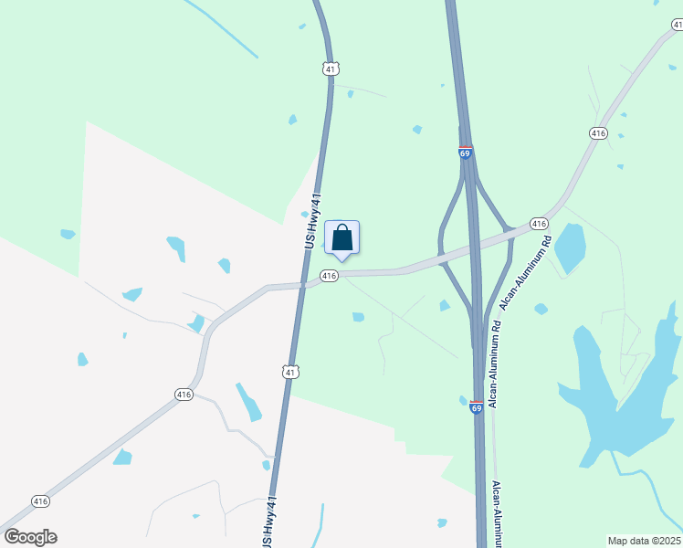 map of restaurants, bars, coffee shops, grocery stores, and more near 7200 Swann Lane in Robards