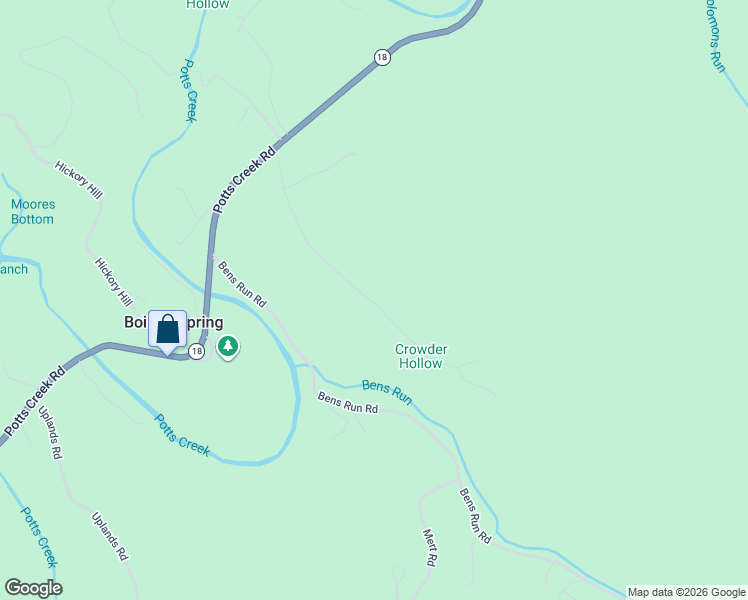 map of restaurants, bars, coffee shops, grocery stores, and more near 307 Crowder Hollow Road in Covington