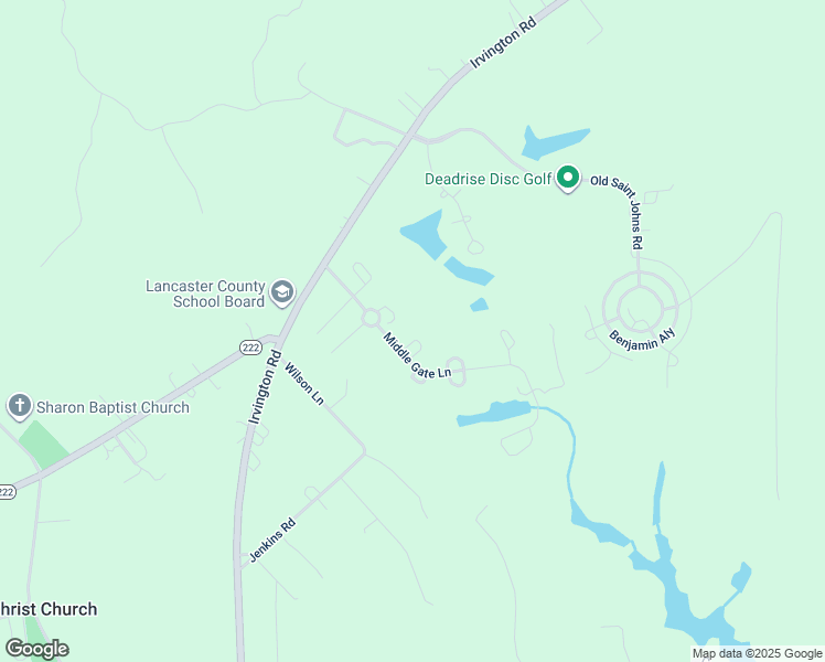 map of restaurants, bars, coffee shops, grocery stores, and more near 33 Mercers Way in Irvington