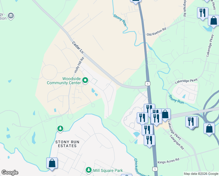 map of restaurants, bars, coffee shops, grocery stores, and more near 10460 chickahominy falls ln in Glen Allen