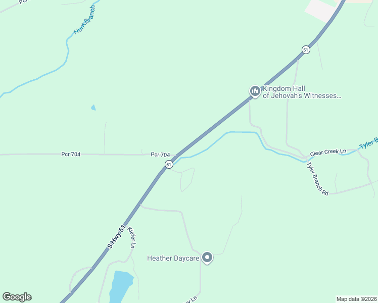 map of restaurants, bars, coffee shops, grocery stores, and more near 3121 Missouri 51 in Perryville