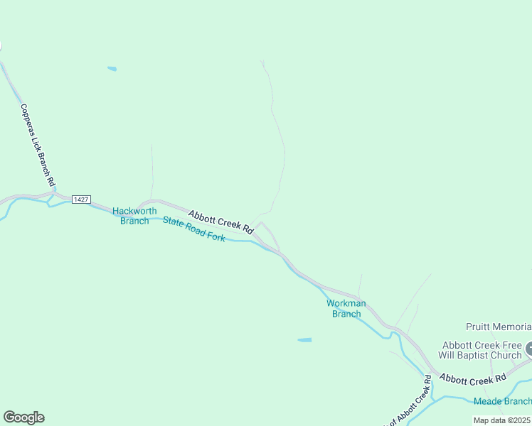 map of restaurants, bars, coffee shops, grocery stores, and more near Workman Bridge in Prestonsburg