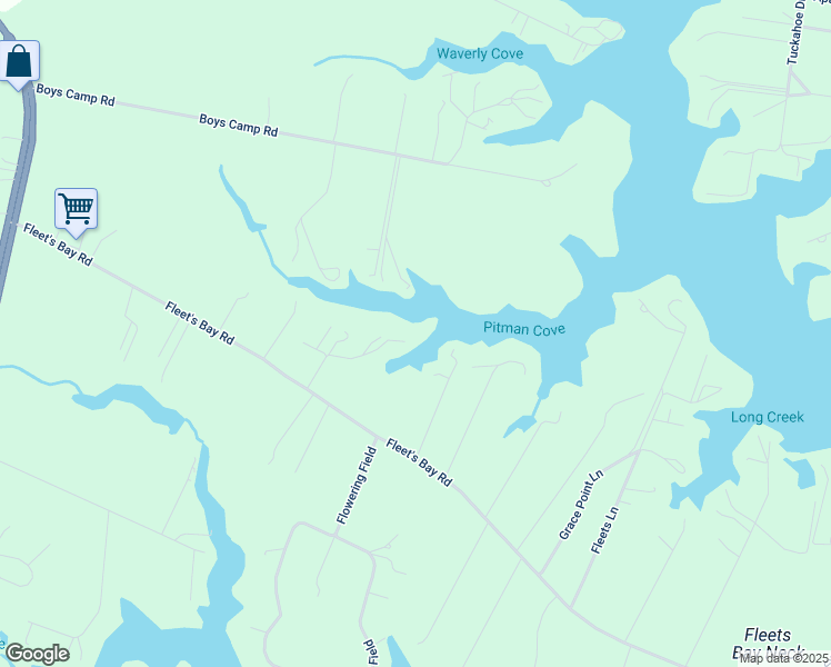 map of restaurants, bars, coffee shops, grocery stores, and more near 145 Whaley Way in White Stone