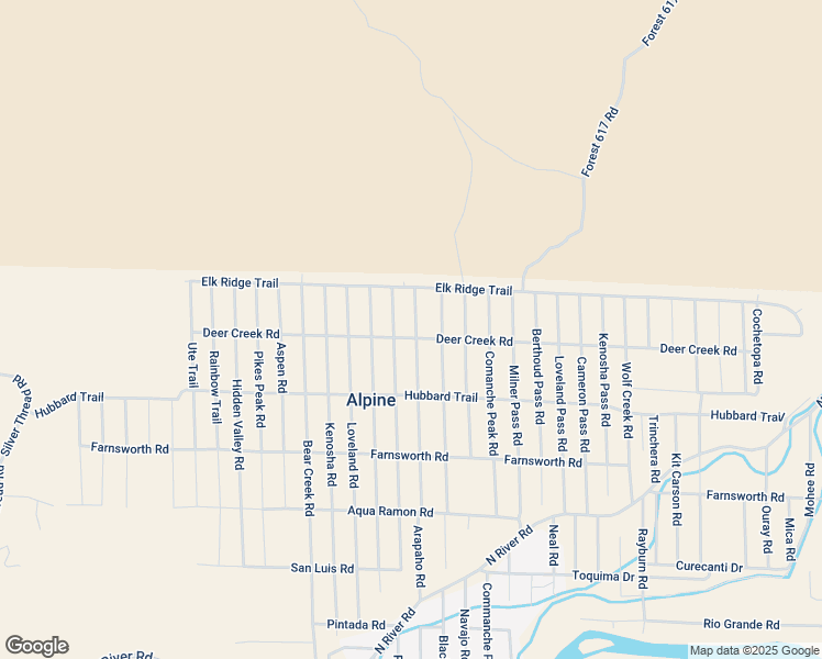 map of restaurants, bars, coffee shops, grocery stores, and more near 974 Arapahoe Road in South Fork