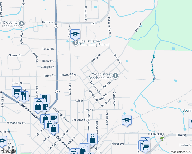 map of restaurants, bars, coffee shops, grocery stores, and more near 791 Main Street in Lebanon