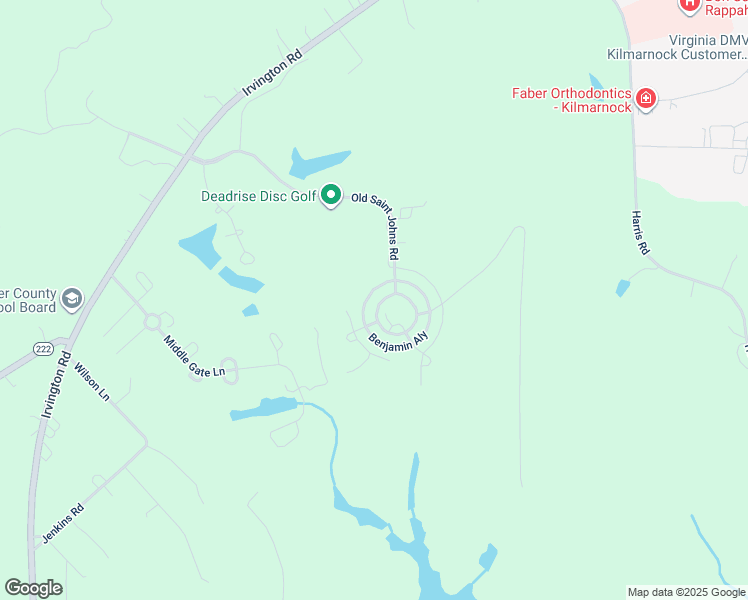 map of restaurants, bars, coffee shops, grocery stores, and more near 774 Old Saint Johns Road in Irvington