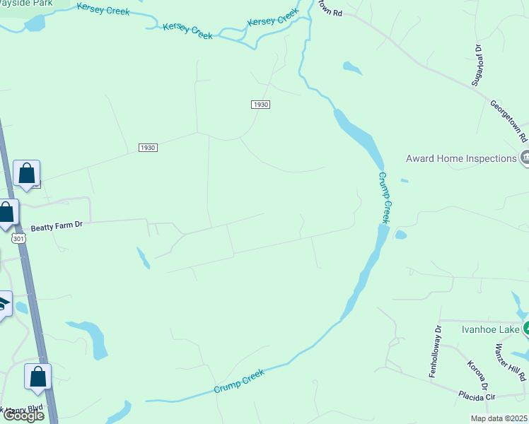 map of restaurants, bars, coffee shops, grocery stores, and more near 7990 Clay Farm Way in Mechanicsville