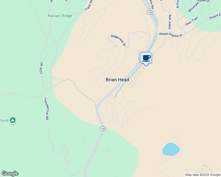 map of restaurants, bars, coffee shops, grocery stores, and more near 385 Pinehurst Street in Brian Head