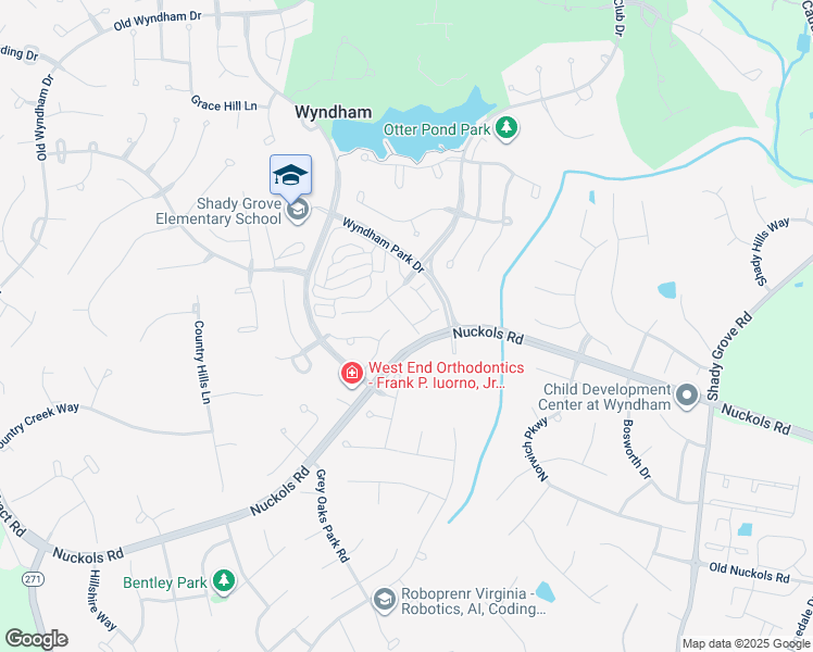 map of restaurants, bars, coffee shops, grocery stores, and more near 5412 Fuller Drive in Glen Allen