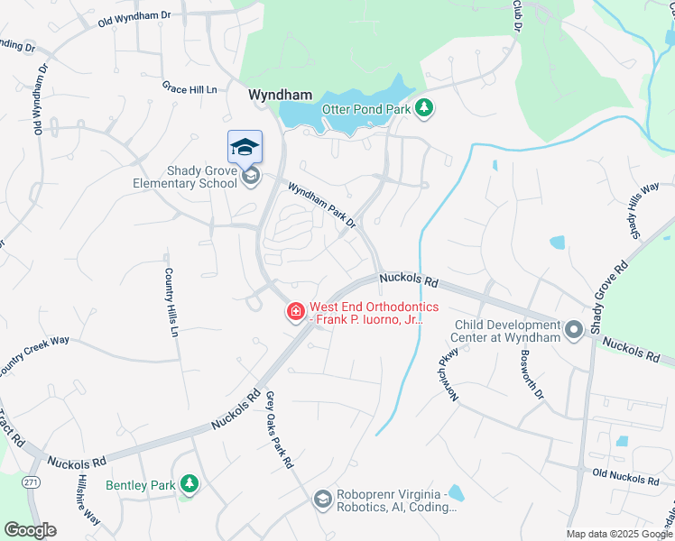 map of restaurants, bars, coffee shops, grocery stores, and more near 5430 Fuller Drive in Glen Allen