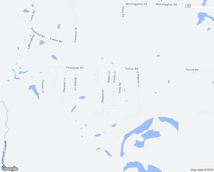 map of restaurants, bars, coffee shops, grocery stores, and more near 6701 Robin Lane in Carbondale