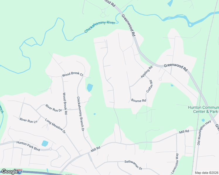 map of restaurants, bars, coffee shops, grocery stores, and more near 11537 Swanson Mill Way in Glen Allen