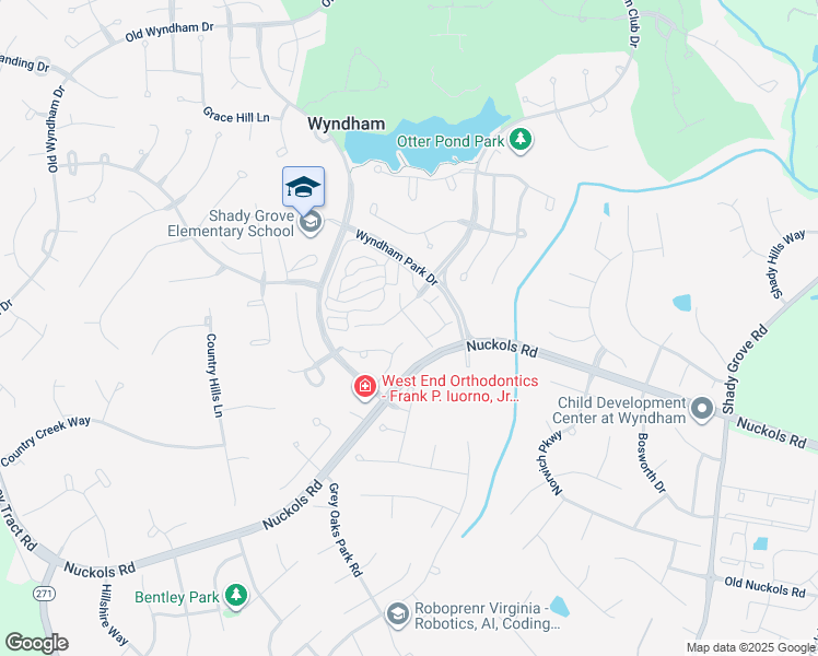 map of restaurants, bars, coffee shops, grocery stores, and more near 5442 Fuller Drive in Glen Allen