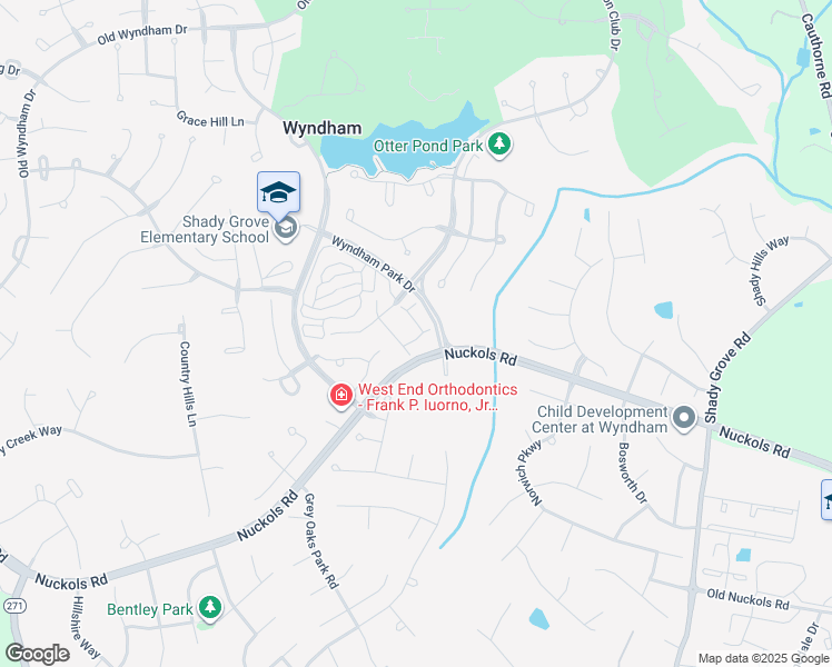 map of restaurants, bars, coffee shops, grocery stores, and more near 6617 Pinepoint Drive in Glen Allen