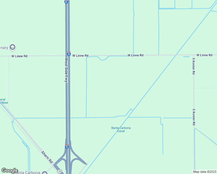 map of restaurants, bars, coffee shops, grocery stores, and more near 2606 West Linne Road in Tracy