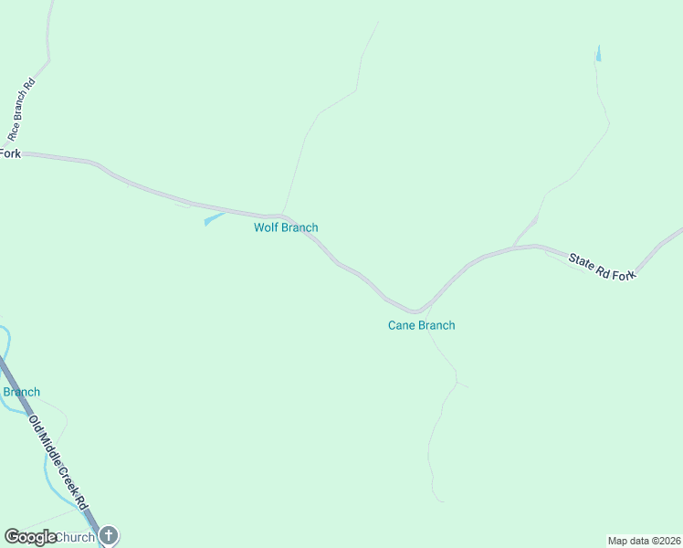 map of restaurants, bars, coffee shops, grocery stores, and more near Abbott Creek Road in Prestonsburg